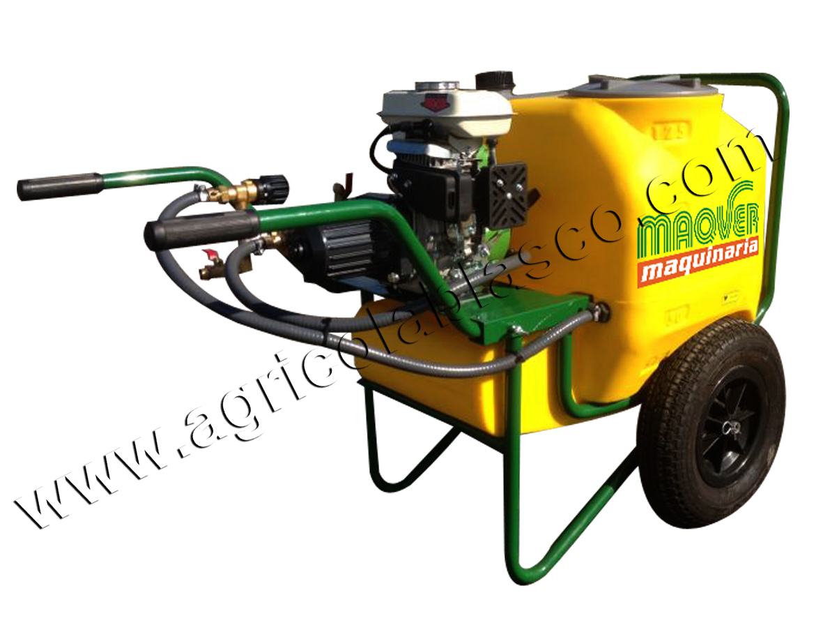 Agricola Blasco jardineria fitosanitaria carretillas pulverizar y fumigar carretilla bomba 3 pistones